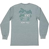 Southern Marsh Men's SEAWASH Offroad T-Shirt – Long Sleeve Casual Graphic Tee