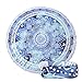 Himeya Bedding Utridevn Circle Beach Towel,Quick Dry,1.32LBS,61 inch,Large Mandala Microfiber Round Blanket