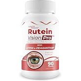 Rutein Vision Pro - Our Best Vision Pills For Eyes - Vitamin A Vision Capsules - Vision Improvement Pills - Rutein Supplement For Eyes - Rutein Eyebright Eye Red Root Hack For Retina Clear Ocular Clog