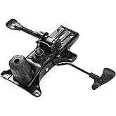 Heavy Duty Office Chair Tilt Control Mechanism Replacement Parts Base 6 x8 | Swivel Chair Seat Repair 8 x 6 Computer Chair Mount Hole Lock Bbackrest Hardware Gas Type
