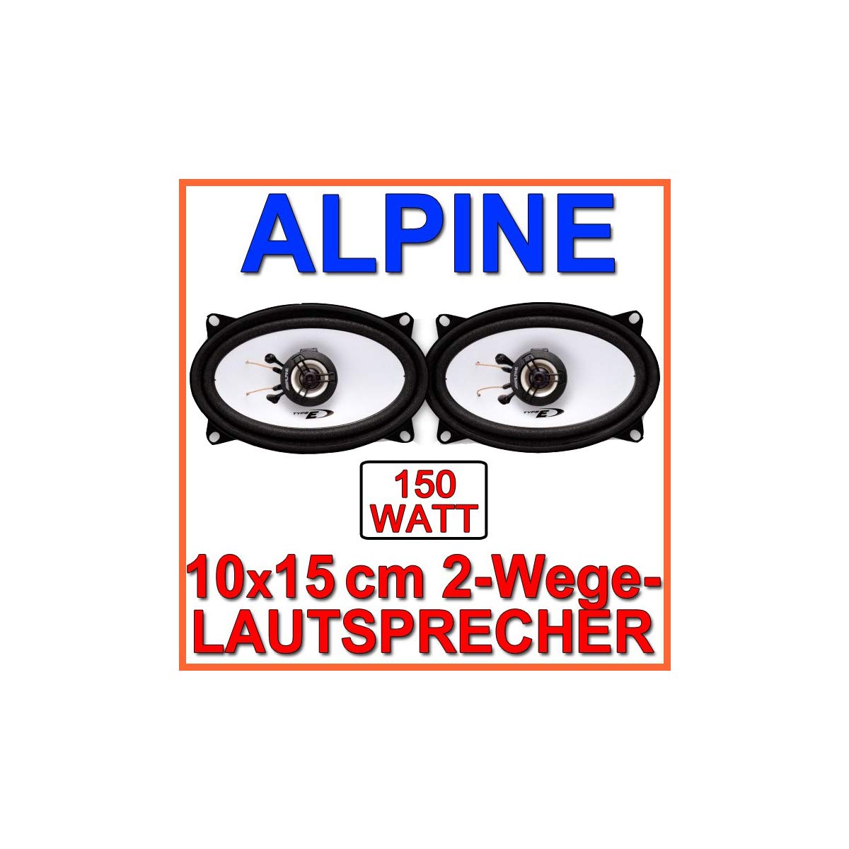 Alpine SXE 4625 S Car Loudspeaker