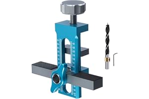 Jig Slide Slide, Cabinet Door Positioning Tool,Aluminum Alloy Cabinet Door Positioning Guide - Adjustable Rail Installation L