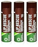 Desert Essence Lip Rescue Therapeutic With Tea Tree Oil Pack of 3 (.15 Ounce)