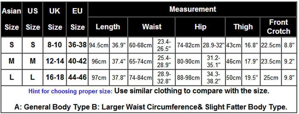 ELOVER Women Full Length Trousers Stretch Waist Leggings Skinny Pencil Pants Thick