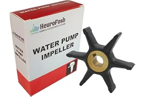 HeuroFosh 277181 Water Pump Impeller for Johnson Evinrude 3 4 5 5.5 6 7.5 HP Outboard Engine 277181 434424