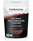 Terrasoul Superfoods Organic Reishi Mushroom Powder (4:1 Extract), 5.5-ounce