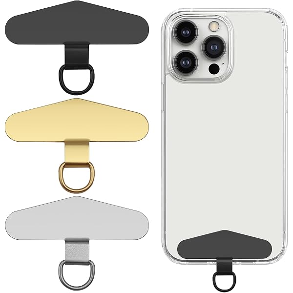 Lot De 2 Patches Antidérapants Pour Téléphone - Acier Inoxydable, 4.5x1.4 Cm - Support Fin, Protection Des Surfaces, Anti-glisse
