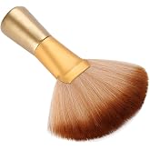 Mrxxjz Professional Powder Brush - Large Body Dual-Use Setting Too Soft Bristles for Spray Tan &amp; Makeup Finishing, Salon-Grade Face/Body Brush Accessories for Home or Professional Use