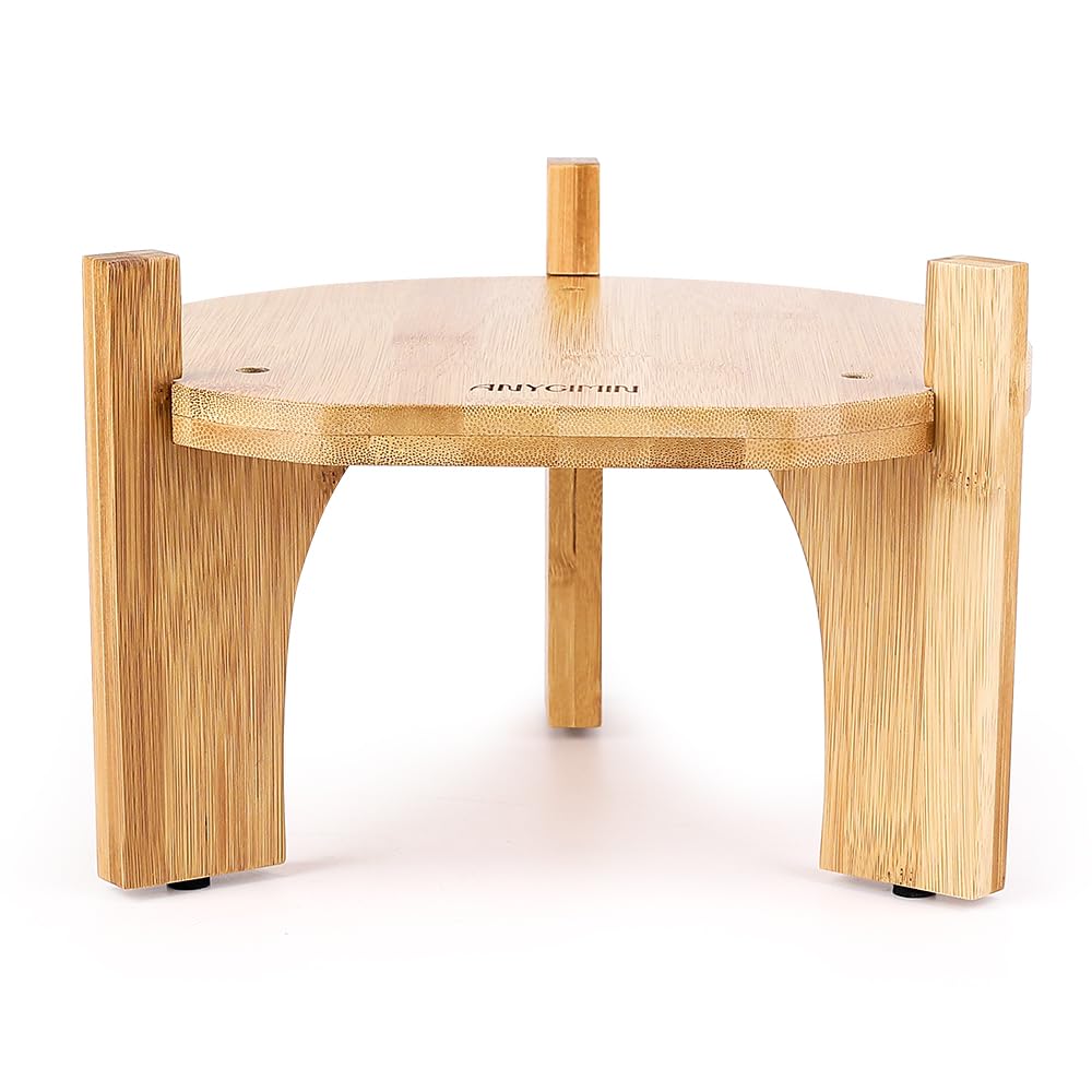 Photo 1 of ** MISSING HARDWARE ** Drink Dispenser,Beverage Dispenser And Water Dispenser Stand. Fit Max 9.3 Inch Diameter - Natural Bamboo Wood