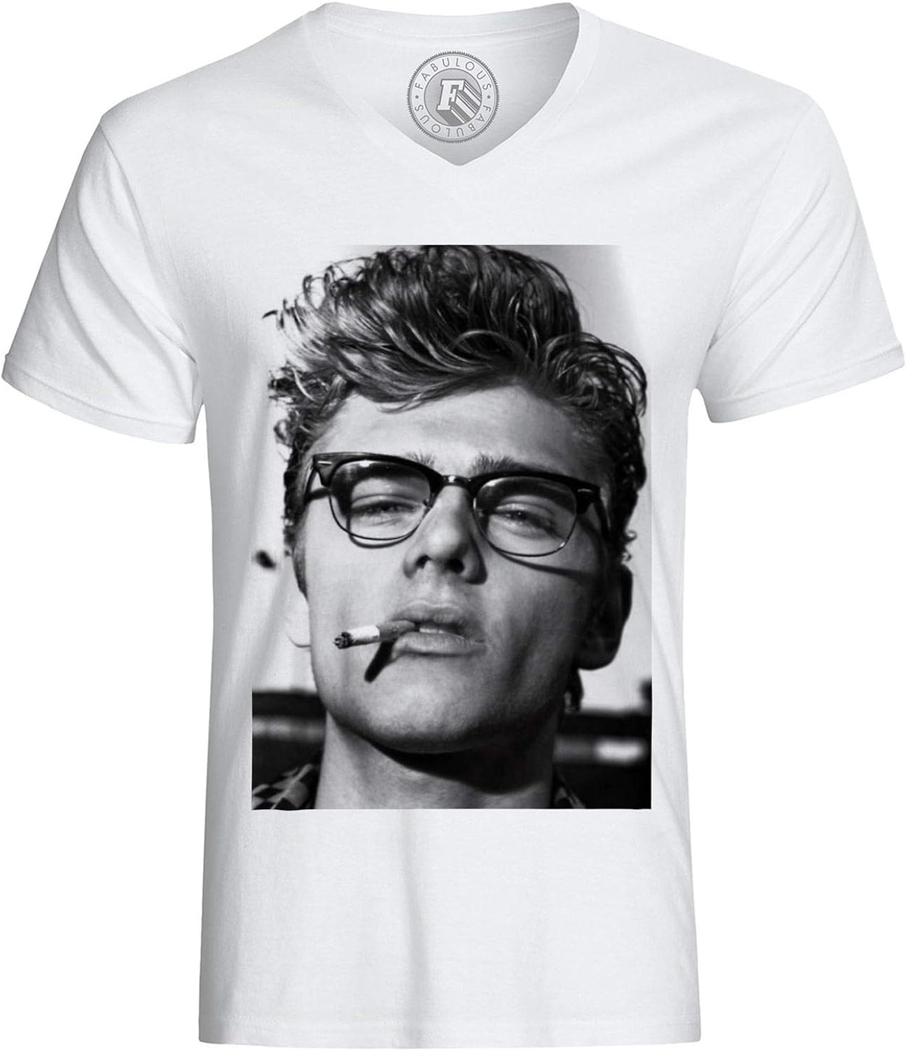 TShirt Man Photo of Star Famous James Dean Actor Old Cinema Original