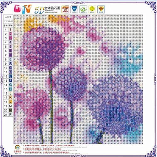 SCASTOE Dandelion 5D Full Diamond Painting Embroidery DIY Craft Cross Stitch Home Decor