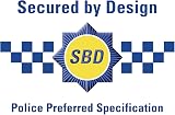 Minder 140db Police Approved Mini Alarm with Torch Keyring Red view 2