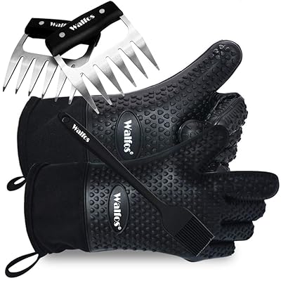 Walfos Silicone Grill Gloves, Pork Shredder Claws, New Zealand