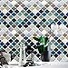 STICKGOO Premium Peel and Stick Tile Backsplash, Arabesque Self Adhesive Wall Tiles, Stick on Backsplash for Kitchen & Bathroom, Pack of 6