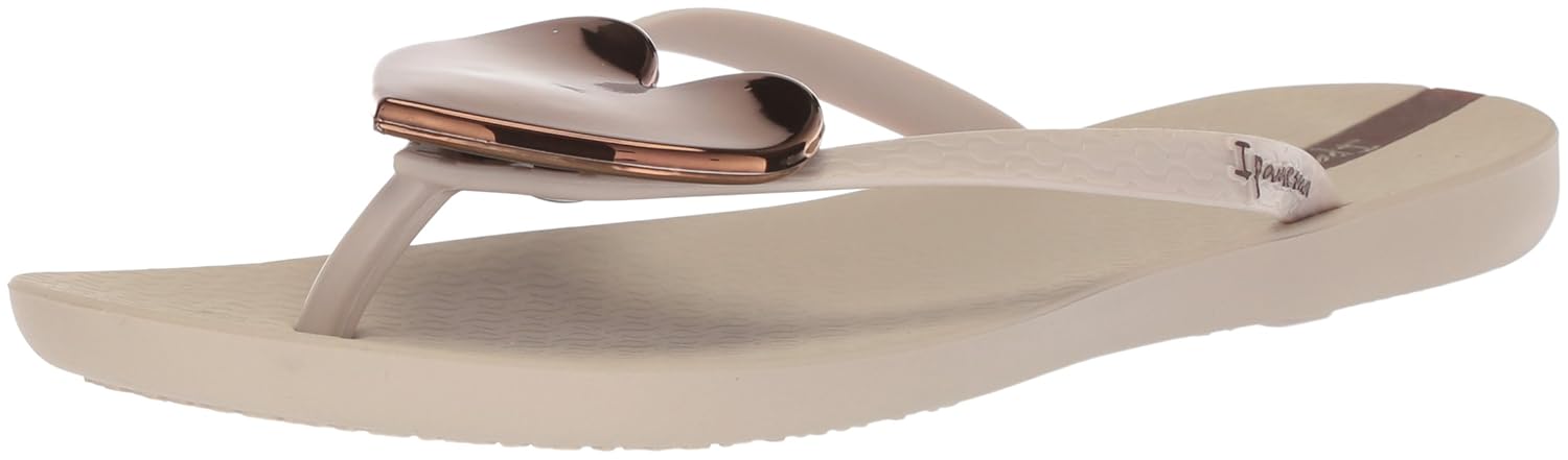 ipanema wave heart flip flop