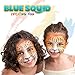 Hair Chalk Comb Temporary Hair Dye Hair Color Brush for Kids - 6 Colors Set of 3 pcs - Boys & Girls/Perfect Gift Idea