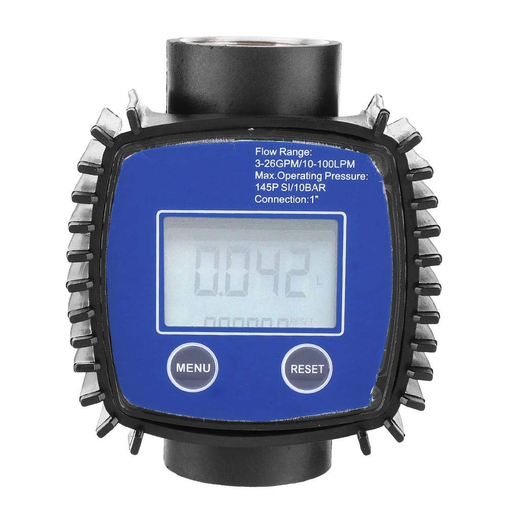 Digital Flowmeter, High Accuracy Water Digital Meter 1in Internal Thread Trubine Meter