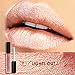 HUBEE 7 Colors Metallic Lip Gloss Waterproof Not Stick On Cup Liquid Lipstick Cosmetics