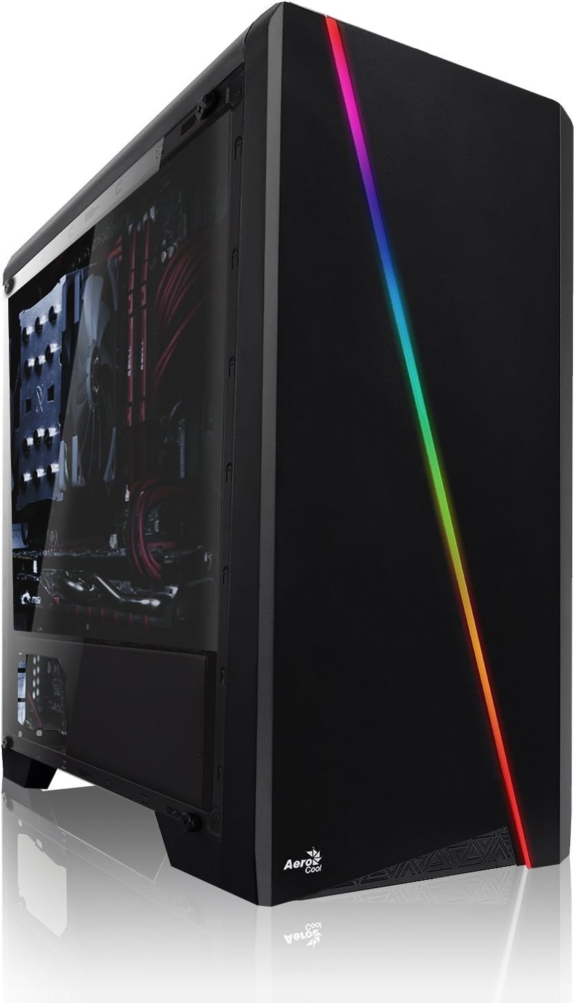 Memory PC High End Gaming PC AMD Ryzen 5 2600 6X 3.9 GHz, NVIDIA GTX 1650 SUPER 4GB, 32 GB DDR4, 480GB SSD + 1000 GB HDD, Windows 10 Pro 64bit