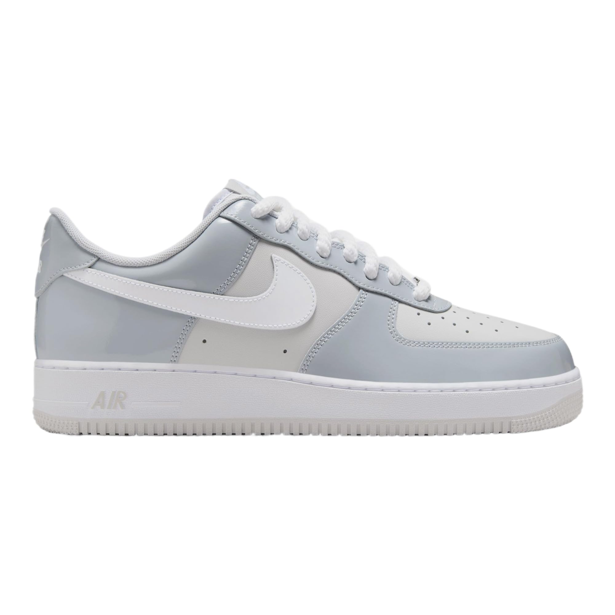 Air Force 1 Mens Basketball Shoes (Wolf Grey/White) (HV9405-001, Size 15 Image
