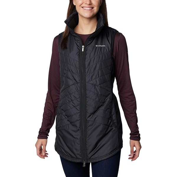 Gilet Zippe en Tricot Femme à Capuche Automne Hiver Cardigan Manches