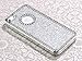 Leegoal(TM) iphone 5 case - Deluxe Sliver Diamond Rhinestone Glitter Bling Chrome Hard Case Cover for Apple iPhone 5 5G , Screen Protector and Stylus
