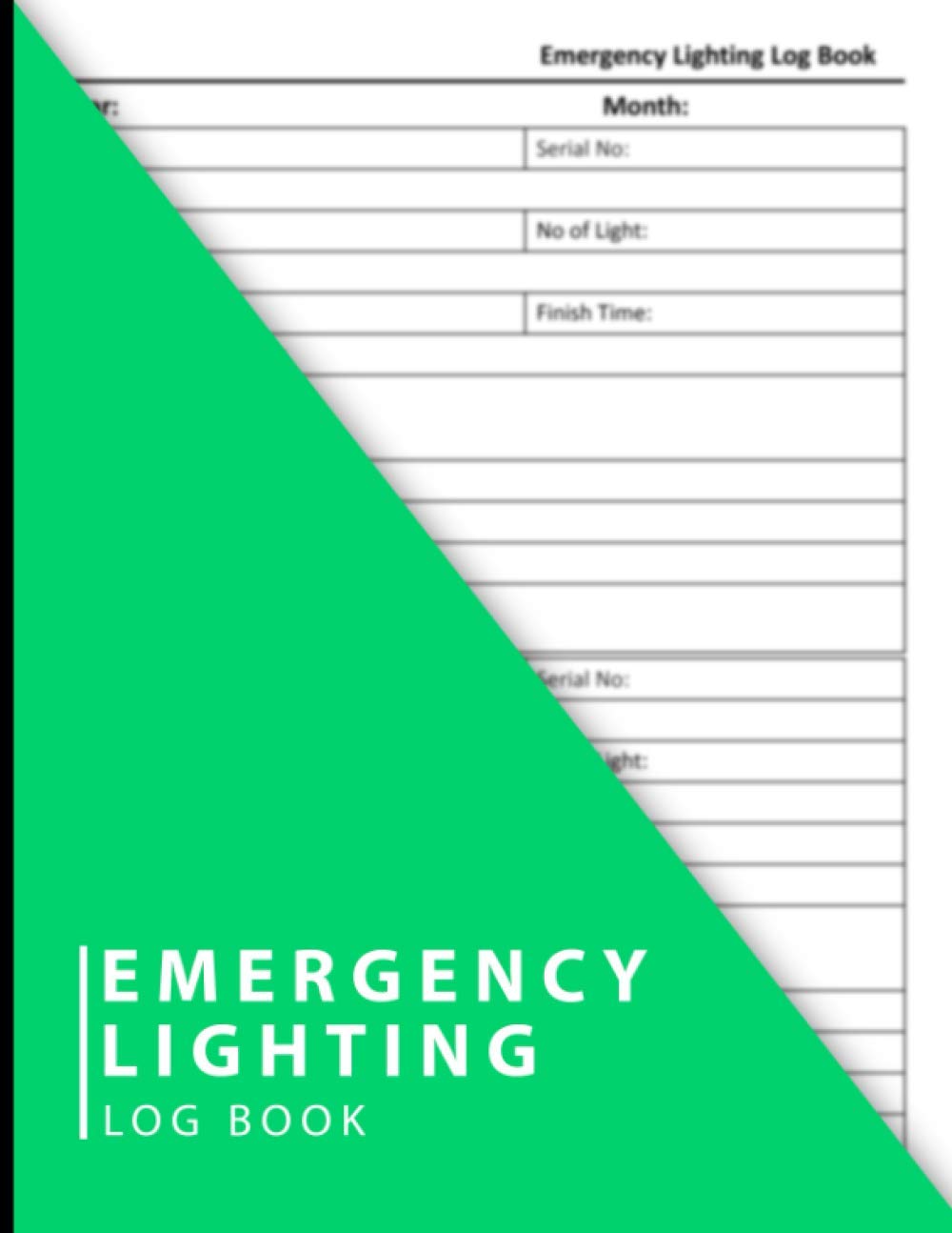 Mua Emergency Lighting Log Book Emergency Light Test Log Book Light