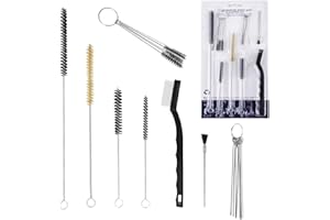 YXCCSE 21 Piece Multi Purpose Spray Tool Cleaning Kit, Spray Tool Cleaning Brush Set Airbrush Cleaning Kit, Fit for HVLP Grav