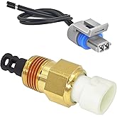 Air Temperature Sensor 25036751 with Connector Pigtail Harness - Air Temperature Sensor IAT/MAT/ACT Kit for GM 25036751 25037225 25037334