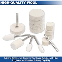 Zquljeton 115PCS Polishing Buffing Wheels for
