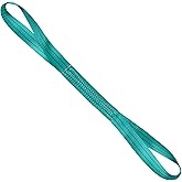 Lift Sling Straps,2" x 2' 2-Ply Heavy Duty Flat Eye Lift Slings,Polyester Lifting Sling Strap Tree Saver Recovery Strap Web Sling Rigging Moving Tow Hoist Gear Straps 6400lb 5100lb 12800lb