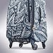 American Tourister Belle Voyage Softside Luggage with Spinner Wheels, Floral Indigo Sand, Carry-On 21-Inch