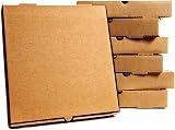 FR Enterprises Plain 7 Inch Pizza Boxes 20 Pcs Rear Vent Hole Lightweight view 1