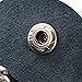 StaiBC Guitar Picks Holder Case Black Leather Keychain Plectrum Cases Bag