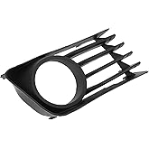 RATCHROLL Front Left Fog Light Grill for Toyota Prius 2004-2009 Front Lower Bumper Fog Light Cover Inserts No.5311347030 ABS 1 Pc