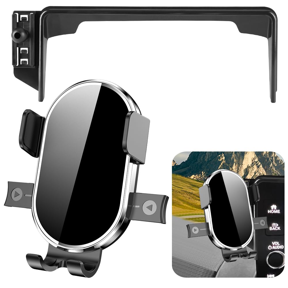 Photo 1 of YEGZA Car Phone Holder for Honda Pilot 2023 2024 2025 LX EX-L Touring TrailSport Elite Auto Accessories Navigation Screen Bracket Interior Decoration Dashboard Cell Mobile Phone Mount case Accessory