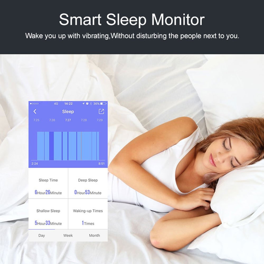 Fitness Tracker, Foretoo Smart Bracelet Activity Tracker Heart Rate Monitor Tracker Bluetooth Call Remind Smart Band Wireless Pedometer Sport Sleep Monitor For Android iOS Phone