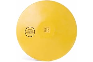 Crown Sporting Goods High Spin, Low Spin or Rubber Discus - Official Track & Field Throwing Discus for High School & College Throwers, High Spin - Outdoor Competition & Practice Discus