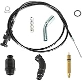 marddpair Choke Cable and Valve Plunger Kit Replacement for Honda Foreman 500 TRX500FA TRX500FGA TRX500FPA 2001-2013