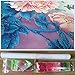 BYAMD 5D Diamond Painting Kits for Adults Wolf Flower Full Drill for Home Wall Decor 12x16inch(Canvas Size)