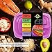 Bento Portion Control Containers | Large Meal Prep Lunch Box Containers | Microwave and Dishwasher Safe | Highest-Quality Food Storage by My Best Fresh
