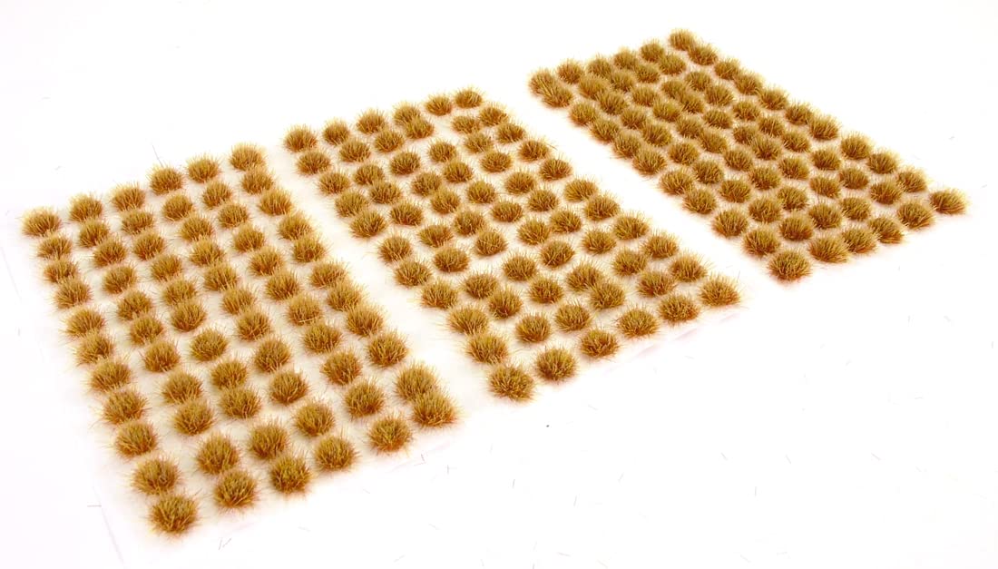 Warpainter scenics 4mm Jurassic Grass Static Tufts x 198 Self Adhesive