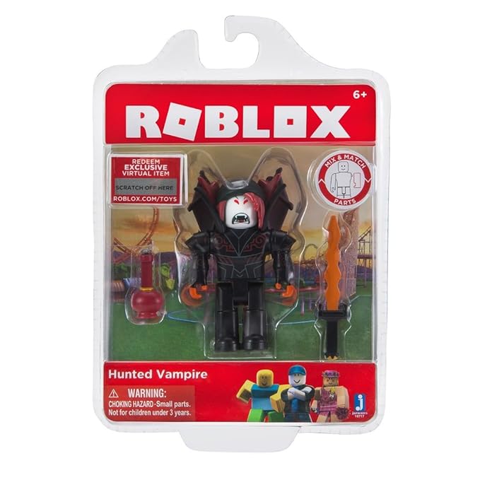 Amazon Com Roblox Hunted Vampire Figure Pack Toys Games - 