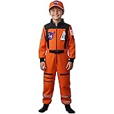 Nuehoryu Kids Astronaut Costume Space Outfit for Boys Girls Halloween Dress up