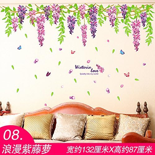 MiniWall Your Living Room Sofa Tv Wall Bedroom Rooms Are Decorated Wall Paper Wall Paper Self-Adhesive Wall Posters And Stickers Flowercialis,Vardenafil,Eflornithine Hcl Romantic Zi Teng Prey,King