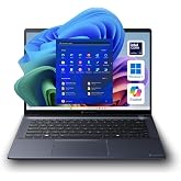 dynabook Port&eacute;g&eacute; X40-M 14" WUXGA Business Laptop, Intel Core Ultra 7 155U, 16GB DDR5, 512GB SSD, Windows 11 Pro, AI PC, Thunderbolt 4, Wi-Fi 6E, Fingerprint, 5MP Webcam