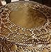 PaperLanternStore.com 8.5 Inch Round Gold Foil Doilies (50 Pack)
