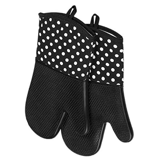 Guantes de cocina 100% antideslizantes para cocinar ...