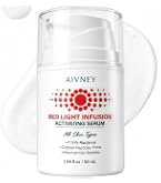 Red Light Therapy Activation Serum for Face – Hydrating & Firming Booster for LED Red Light Devices – Anti-Aging Green Tea Serum with Niacinamide, Hyaluronic Acid, Peptides & Collagen –