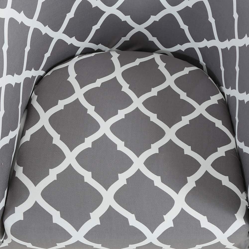 SearchI Club Chair Slipcover,Stretch Spandex Removable Geometric Pattern Armchair Covers, Sofa Cover Furniture Protector for Living Room Arm Chair Cover Geometric Couch Covers: Furniture & Decor